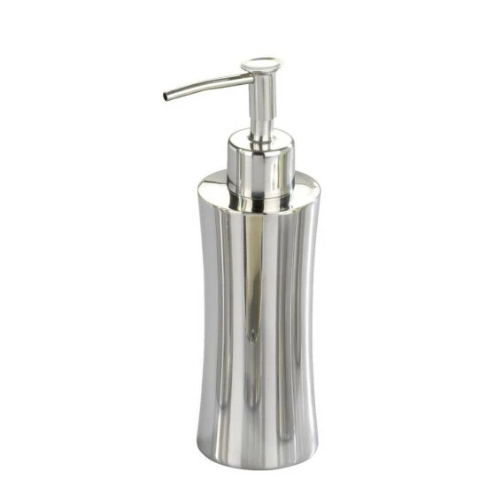 WENKO 17274100 Seifenspender Pieno , Fassungsvermögen 0.165 L, Edelstahl Rostfrei, 8 X 19.5 X 5.7 Cm, Glänzend 6 WENKO 17274100 Seifenspender Pieno , Fassungsvermögen 0.165 L, Edelstahl Rostfrei, 8 X 19.5 X 5.7 Cm, Glänzend – Bild 4