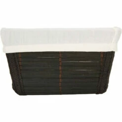 Wenko Aufbewahrungskorb Bamboo S Schwarz -Günstiges Wenko Geschäft unnamed file 27196