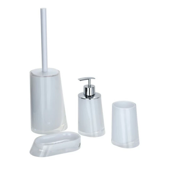 Wenko Zahnputzbecher Paradise White 4 Wenko Zahnputzbecher Paradise White – Bild 2