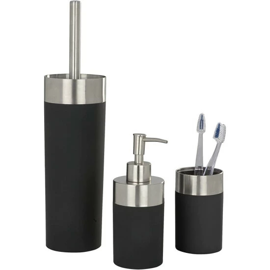 Wenko Zahnputzbecher Creta Black 9 Wenko Zahnputzbecher Creta Black – Bild 7