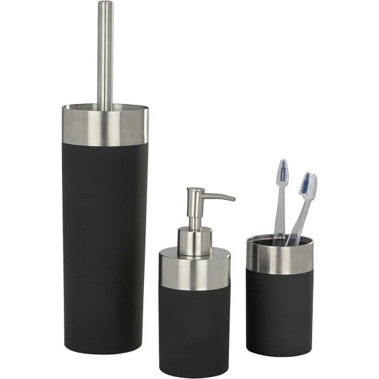 Wenko Zahnputzbecher Creta Black 10 Wenko Zahnputzbecher Creta Black – Bild 8