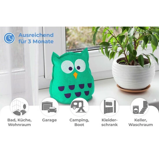 Wenko Raumentfeuchter Eule 5 Wenko Raumentfeuchter Eule – Bild 3