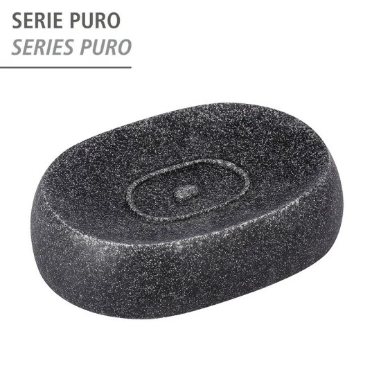 Wenko Seifenablage Puro Anthrazit 8 Wenko Seifenablage Puro Anthrazit – Bild 6
