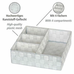 Wenko Organizer Adria Weiß 4 Fächer -Günstiges Wenko Geschäft unnamed file 27610