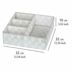 Wenko Organizer Adria Weiß 4 Fächer -Günstiges Wenko Geschäft unnamed file 27612