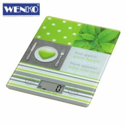 Wenko 25225100 Küchenwaage Slim Menu, Mit LCD-Anzeige Und Sensor-Tastatur, Max. 5 Kg (1g Einteilung), Energiesparende Abschaltautomatik -Günstiges Wenko Geschäft unnamed file 27668
