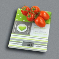 Wenko 25225100 Küchenwaage Slim Menu, Mit LCD-Anzeige Und Sensor-Tastatur, Max. 5 Kg (1g Einteilung), Energiesparende Abschaltautomatik -Günstiges Wenko Geschäft unnamed file 27670