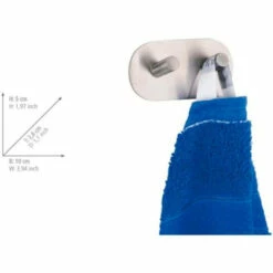 Wenko Strip-it® Wandhaken Duo Matt 7 Wenko Strip-it® Wandhaken Duo Matt -Günstiges Wenko Geschäft unnamed file 27686