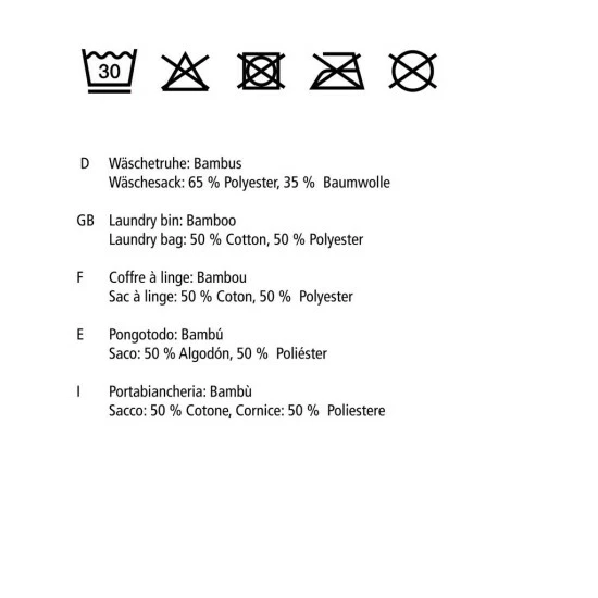 Wenko Wäschetruhe Bamboo Natur 8 Wenko Wäschetruhe Bamboo Natur – Bild 6