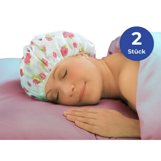 Wenko Haarnetz Rosen 2er Set 5 Wenko Haarnetz Rosen 2er Set – Bild 3