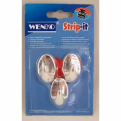 Wenko Strip-it® Liliput-Haken Chrom 3er Set -Günstiges Wenko Geschäft unnamed file 27874
