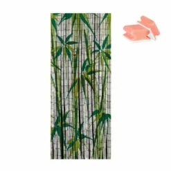 WENKO Bambusvorhang Bamboo, 90 X 200 Cm, 65 Stränge | Inkl. 2er Set Reinigungsschwämme Gratis -Günstiges Wenko Geschäft unnamed file 27930