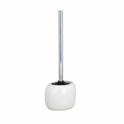 Wenko WC-Garnitur Pebble Stone White