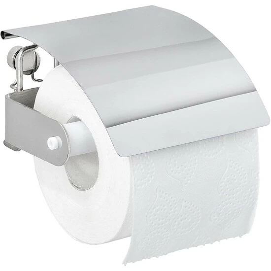WENKO Badezimmerset Premium Plus, Bestehend Aus Toilettenpapierhalter, WC-Garnitur, 2 Zahnputzbecher Und Seifenspender Und Zusätzlich Ein Fusspflegeset 5 WENKO Badezimmerset Premium Plus, Bestehend Aus Toilettenpapierhalter, WC-Garnitur, 2 Zahnputzbecher Und Seifenspender Und Zusätzlich Ein Fusspflegeset – Bild 3