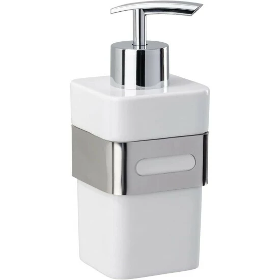 WENKO Badezimmerset Premium Plus, Bestehend Aus Toilettenpapierhalter, WC-Garnitur, 2 Zahnputzbecher Und Seifenspender Und Zusätzlich Ein Fusspflegeset 8 WENKO Badezimmerset Premium Plus, Bestehend Aus Toilettenpapierhalter, WC-Garnitur, 2 Zahnputzbecher Und Seifenspender Und Zusätzlich Ein Fusspflegeset – Bild 6