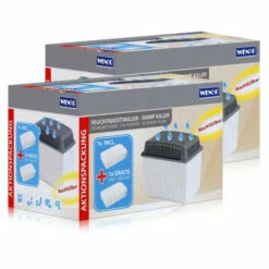 Wenko Feuchtigkeitskiller Raumentfeuchter, Luftentfeuchter 2 Kg (2er Pack)