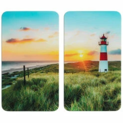 Wenko Maximex Herdabdeckplatten Leuchtturm