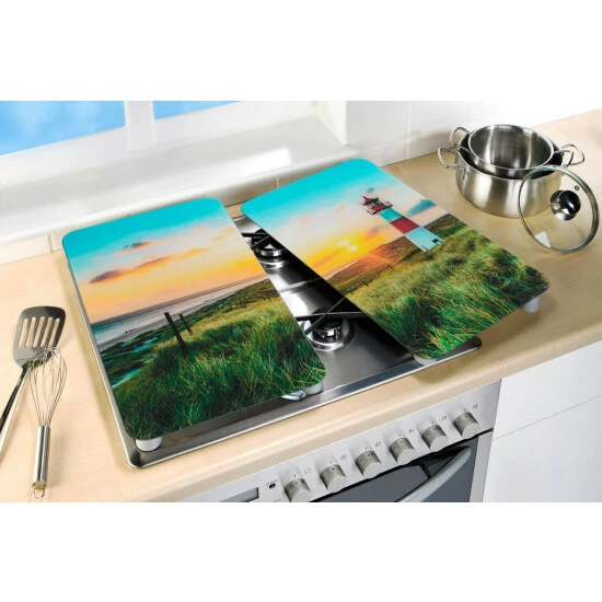 Wenko Maximex Herdabdeckplatten Leuchtturm 5 Wenko Maximex Herdabdeckplatten Leuchtturm – Bild 3