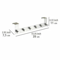 Wenko Türgarderobe Edelstahl Celano -Günstiges Wenko Geschäft unnamed file 2805