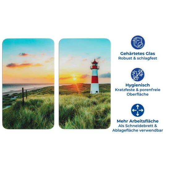 Wenko Maximex Herdabdeckplatten Leuchtturm 8 Wenko Maximex Herdabdeckplatten Leuchtturm – Bild 6