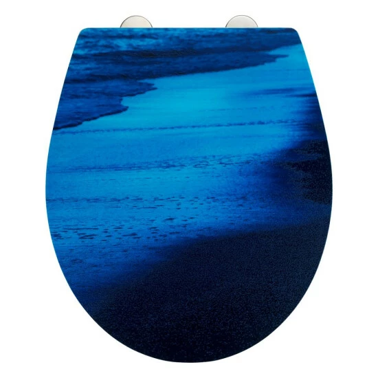 Wenko WC-Sitz Deep Sea, Duroplast, Embossed 3 Wenko WC-Sitz Deep Sea, Duroplast, Embossed
