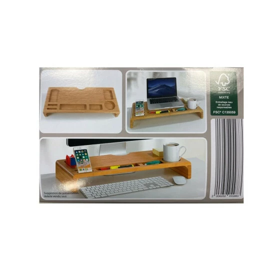 Wenko Home Creation Tischerhöhung Rèhausseur D`ècran Bureau 5 Wenko Home Creation Tischerhöhung Rèhausseur D`ècran Bureau – Bild 3