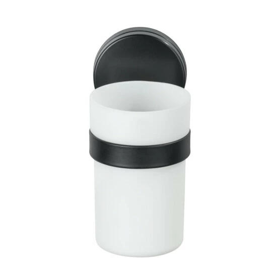 Wenko Static-Loc® Plus Zahnputzbecher Pavia Schwarz 9 Wenko Static-Loc® Plus Zahnputzbecher Pavia Schwarz – Bild 7