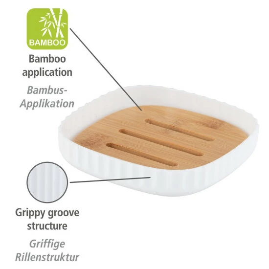 Wenko Seifenablage Rotello Weiß 7 Wenko Seifenablage Rotello Weiß – Bild 5