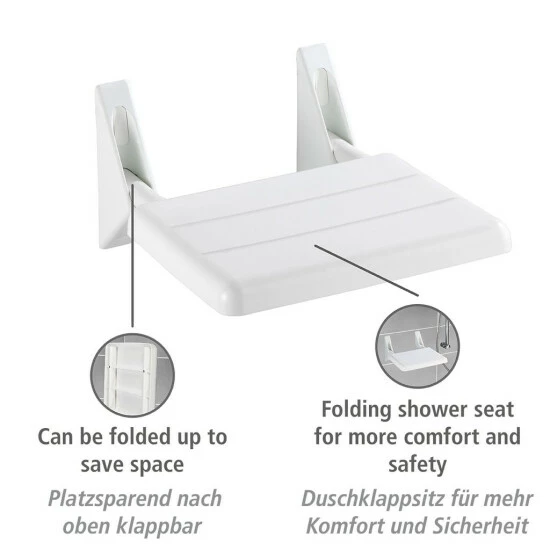 Wenko Duschklappsitz Secura 6 Wenko Duschklappsitz Secura – Bild 4