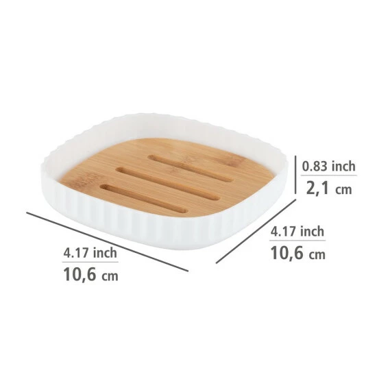 Wenko Seifenablage Rotello Weiß 9 Wenko Seifenablage Rotello Weiß – Bild 7