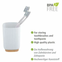 Wenko Zahnputzbecher Rotello Weiß 22 Wenko Zahnputzbecher Rotello Weiß -Günstiges Wenko Geschäft unnamed file 28129