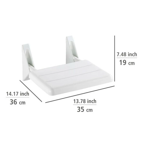 Wenko Duschklappsitz Secura 8 Wenko Duschklappsitz Secura – Bild 6