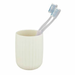 Wenko Zahnputzbecher Agropoli Cremeweiß