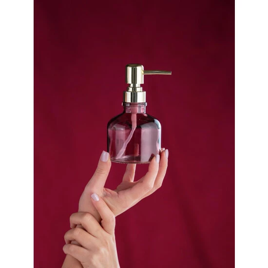 Wenko Seifenspender Atessa Altrosa 5 Wenko Seifenspender Atessa Altrosa – Bild 3