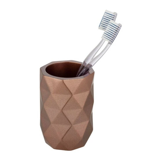 Wenko Zahnputzbecher Lanciano Bronze 3 Wenko Zahnputzbecher Lanciano Bronze