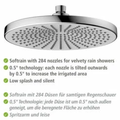 Wenko Regenduschkopf Ultimate Shower Chrom/Weiß -Günstiges Wenko Geschäft unnamed file 28276