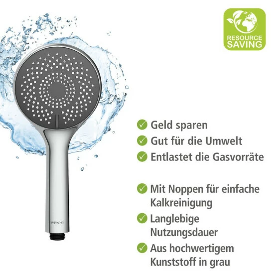 Wenko Brauseset Watersaving Chrom 9 Wenko Brauseset Watersaving Chrom – Bild 7