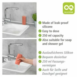 Wenko Spülmittelspender Easy Squeez-e Ziegelrot -Günstiges Wenko Geschäft unnamed file 28302