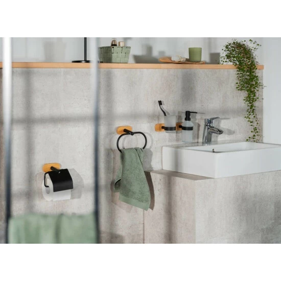 Wenko Turbo-Loc® Seifenspender Orea Bamboo 9 Wenko Turbo-Loc® Seifenspender Orea Bamboo – Bild 7