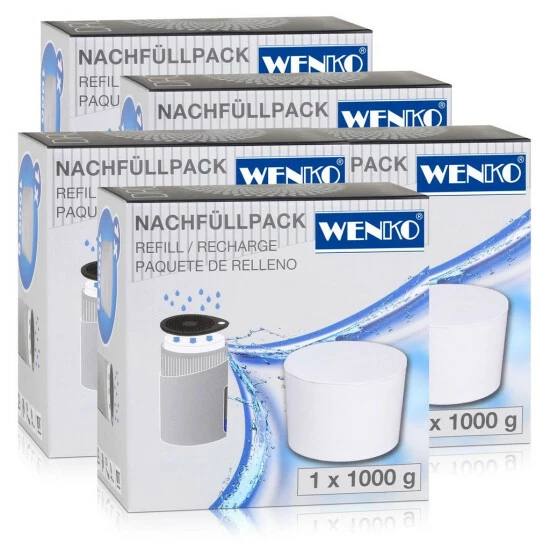 Wenko 50270100 Design Raumentfeuchter Drop Nachfüller 1000g (5er Pack) 3 Wenko 50270100 Design Raumentfeuchter Drop Nachfüller 1000g (5er Pack)