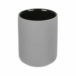 Wenko Zahnputzbecher Avellino Grau Keramik