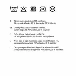 Wenko Wäschetruhe Acina -Günstiges Wenko Geschäft unnamed file 28559