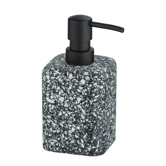 Wenko Seifenspender Terrazzo Schwarz 3 Wenko Seifenspender Terrazzo Schwarz