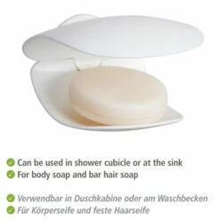 Wenko Turbo-Loc® Wandseifenablage Sora, Weiß -Günstiges Wenko Geschäft unnamed file 28686