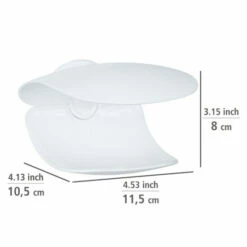 Wenko Turbo-Loc® Wandseifenablage Sora, Weiß -Günstiges Wenko Geschäft unnamed file 28687