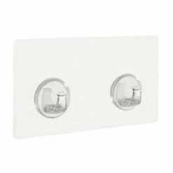 Wenko Static-Loc® Hakenleiste Transparent