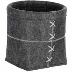 Wenko Aufbewahrungskorb Mara Filz M Anthrazit 2er Set -Günstiges Wenko Geschäft unnamed file 28798