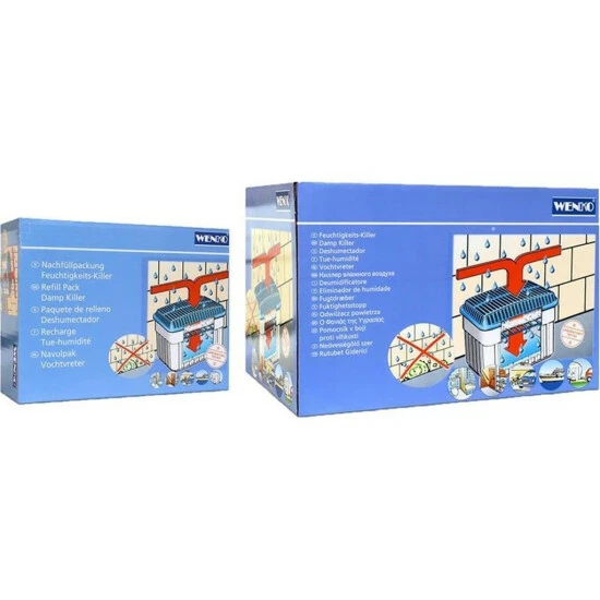 Wenko Feuchtigkeitskiller - Raumentfeuchter, 1 Kg Plus 1 Nachfüllpackung 1 Kg G 3 Wenko Feuchtigkeitskiller - Raumentfeuchter, 1 Kg Plus 1 Nachfüllpackung 1 Kg G