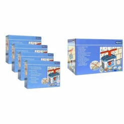 Wenko Feuchtigkeitskiller - Raumentfeuchter, 1 Kg Plus 4 Nachfüllpackungen Mit