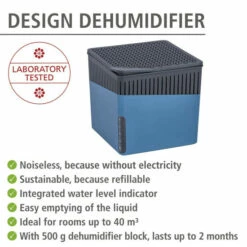 Wenko Raumentfeuchter Cube Blau 500 G -Günstiges Wenko Geschäft unnamed file 28899